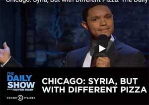 Trevor Noah stand up from Chicago, Cubs and Guns 