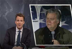 Jordan Klepper, the only one worse than than Roy Moore is Steve Bannon