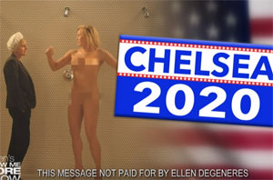 Chelsea Handler for President 2020, on Ellen