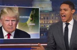 Trevor Noah, Donald Trump brings death and war to the Middle East