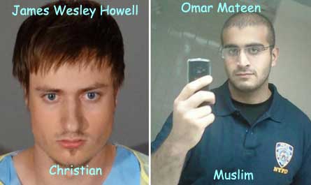 Gay Hating Muslim Omar Mateen beats Gay Hating Christian James Howell