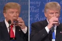 The Trump vs Trump debate & drinking game