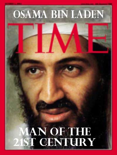osama bin laden TIME man of the 21st Century