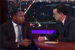 Roy Wood Jr makes a fool of North Carolina and the people in it, Stephen Colbert