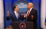 Anthony "the Smooch" Scaramucci LOVES the president, The President Show