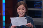 9 year old Nora reads response to Huckabee Sanders Dylann letter to the President