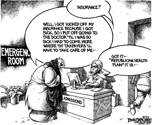 Image result for gop health care plans cartoons
