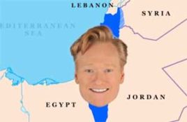 Conan O'Brien history lesson on Israel