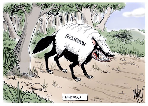 Religion, a wolf in sheep clothing