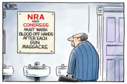 NRA & GOP Please wash you hands!