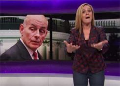 Samantha Bee finds General Kelley is just another dick in the White House