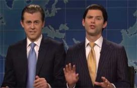 SNL Weekend Update, Eric and Trump Jr, no one knew Paul Manafort