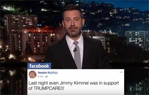 Jimmy Kimmel Trumpcare satire fooled the Trumpers!