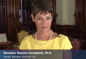 Texas Christian queer hating Dr Donna Campbell 