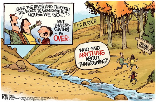 Rick McKee on Negroes and Mexicans