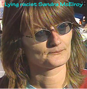 sandra mcelroy lying racist