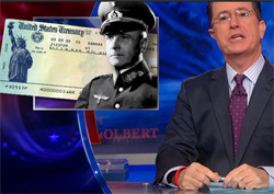thank the NAZIS, Stephen Colbert