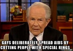 Pat Robertson: Gays Will Die Out, They Don't Reproduce 