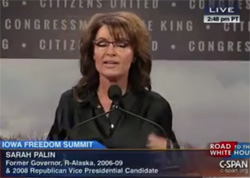 Sarah Palin yappy yappy yappy