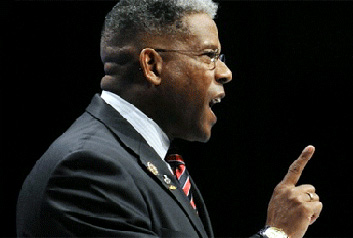Allen West Angry Tea Party Type
