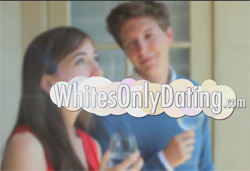 Whites Only Dating website