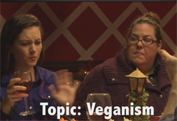 Holiday Dinner Politics, vegan