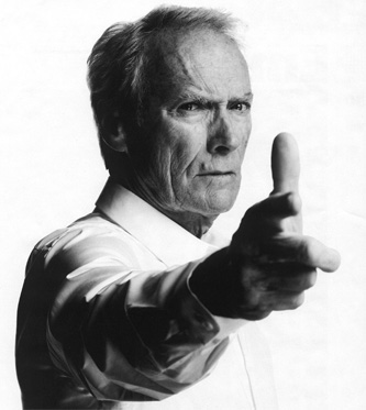 CLINT Eastwood will shoot you