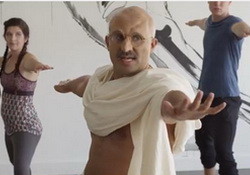 If Gandhi Took A Yoga Class in the U.S.  College Humor 