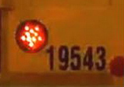 Christian Mom claims Satan's Pentagram is in School bus brake lights.