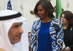 I Agree With Ted Cruz! Michelle Obama Scarf-less in Saudi Arabia