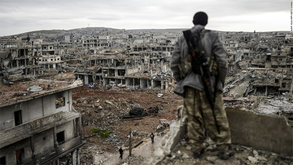 religion devastates kobani syria 