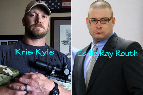 Chris Kyle, Eddie Ray Routh trial