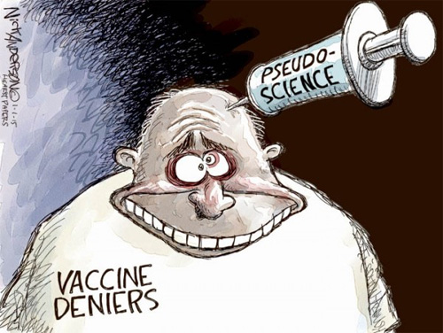Trouble with Vaccine deniers