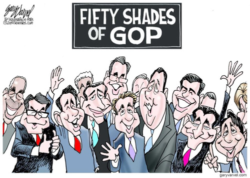 50 shades of the GOP