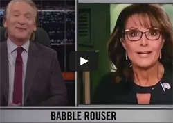 Bill Maher GOP throws Palin under the bus