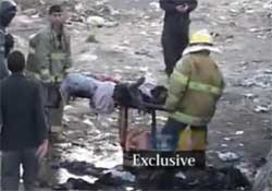 Afghan woman beaten and set afire