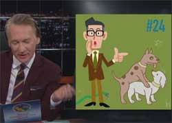 Bill Maher's California water conservation