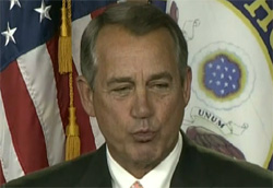 Kissy face John Boehner