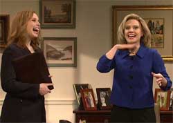 SNL Hillary Clinton runs for president