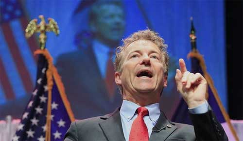 Rand Paul lectures African Americans