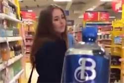 Emily, water you doing shopping in England