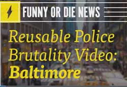 Reuseable Police Violence video