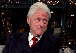 President Bill Clinton May Return to White House 'If Asked'  David Letterman  