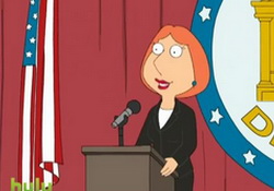 Family Guy: Lois Learns to Win Undecided Voters Over with Hot-button Issues