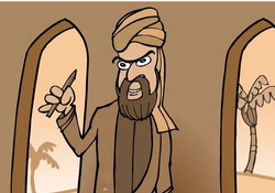 Pam Geller's Islamification  of America  Animated Cartoon  