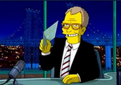 The Great David Letterman's  Last  Monologue : Simpsons, Mike Huckabee, Hillary Clinton   