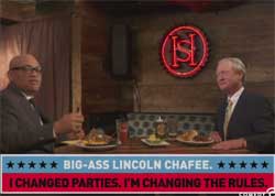 Larry Wilmore pulled pork interview with Big Ass Lincoln Chafee