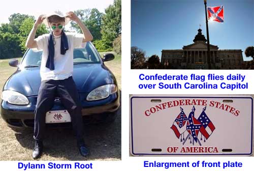Confederate Dylann Storm Root