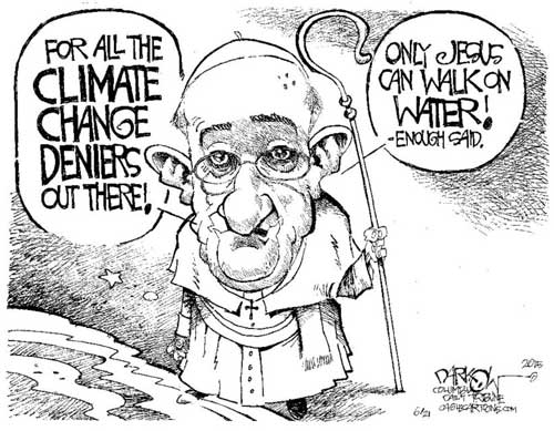 Pope Francis lets the GOP have it on Global Warming