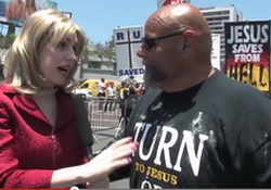Tea Party Report: Gay Pride Week , Takin' Down the Gays   NSFW  Ruben Israel, Straights Protest Too Much